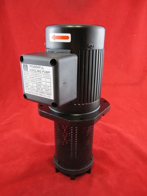 Yu Hseng TC-8100 Filterable Coolant Pump 1/8HP 220/440V 3 Phase