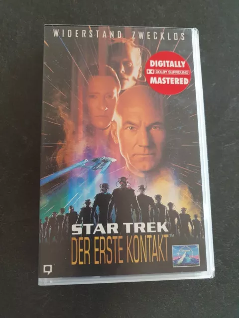 VHS-Videokassette "STAR TREK VIII – Der erste Kontakt" - 1997