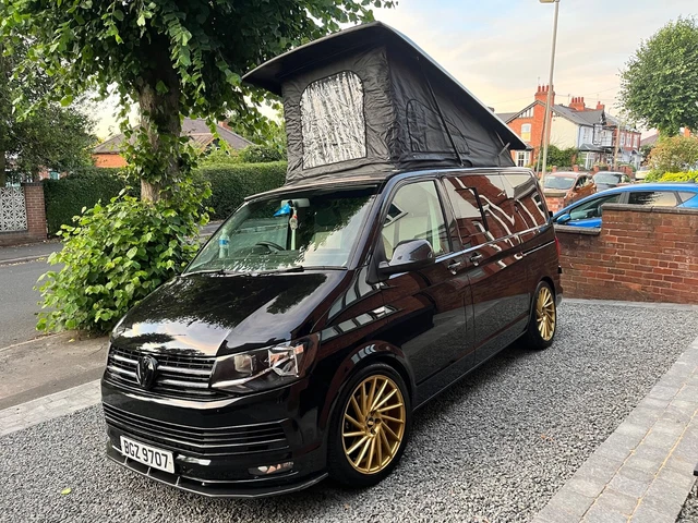 VW T6 Transporter campervan 4 bearth SWB FSH 2016 Custom £22,000.00 ...