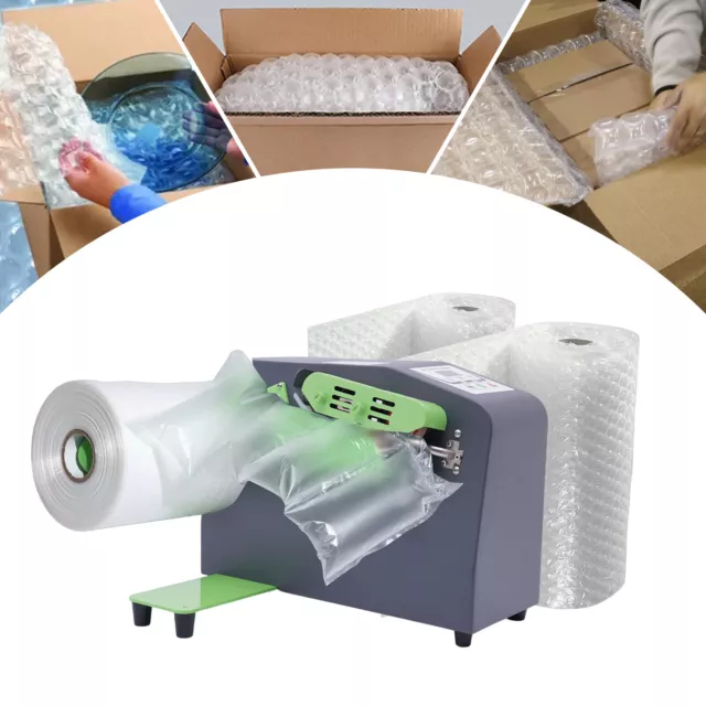 Air Bubble Bag Wrap Machine Air Pillow inflator Air Cushion Film Machine 12m/Min