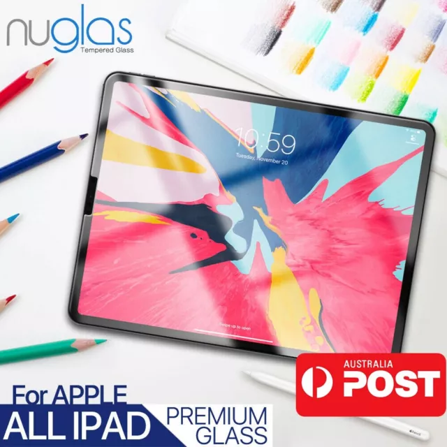 Screen Protector Nuglas Tempered Glass For iPad 10th 9 8 Pro 12.9 11 Air 5 Mini6