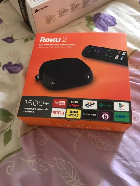 NEU | ✔ Roku 2 HD (2. Generation) Media Streamer 4205EU - mit schnellerem PROZESSOR