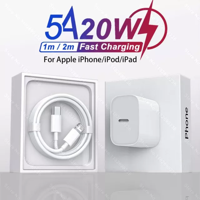 20W Fast Charger for Apple Iphone 13 12 11 14 Pro Max plus X XR XS USB Type C Fa