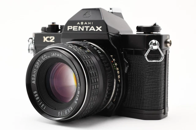 PENTAX K2 CAMERA WITH SMC PENTAX 2/50mm Lens EXCELLENT TESTED