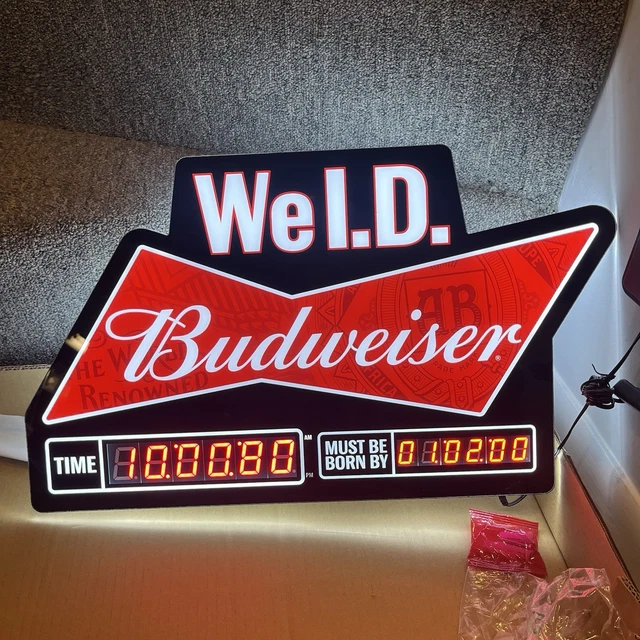 Budweiser, Signs & Tins, Breweriana, Beer, Collectibles - PicClick CA