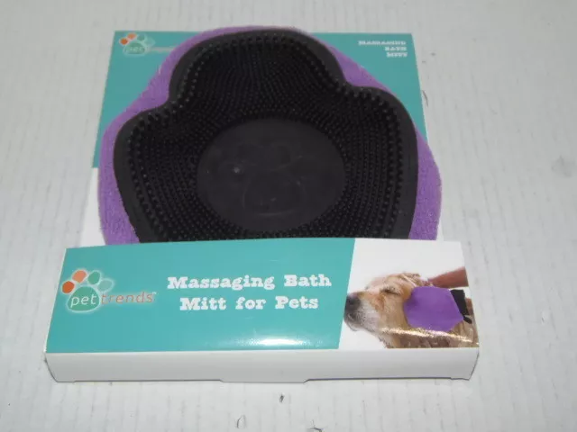 Pet Trends - Dog - Massage Bath Mitt - Purple        (Grn-506)