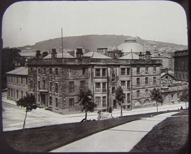 VICTORIAN GWW Glass Magic Lantern Slide BUXTON C1890 ENGLAND PHOTO