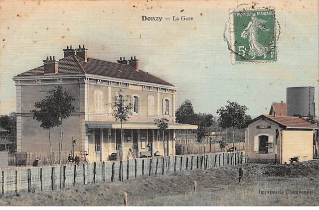 58-SAN59663-DONZY.La Gare
