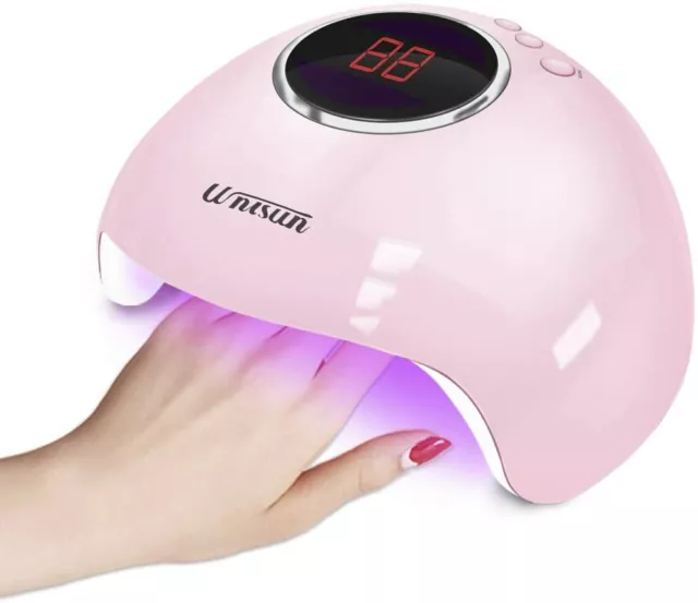 Lampe UV LED Sèche Ongles Portable Professionnel 24W Gel Vernis Semi Permanent