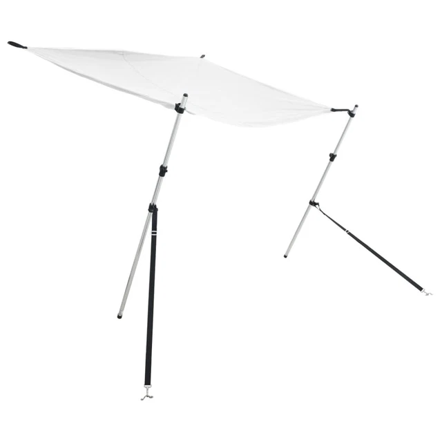 AX Estensione Tendalino A T Prolunga Bimini Bianco 174x205x115-194cm Pesca 94865