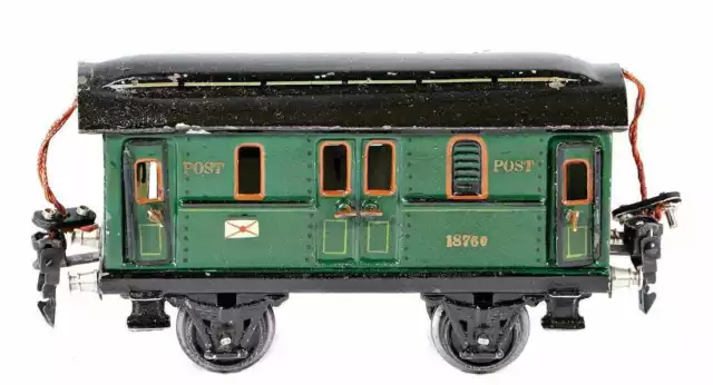 AC1808: Alte Marklin 0 Spur Mail Transporter 18760