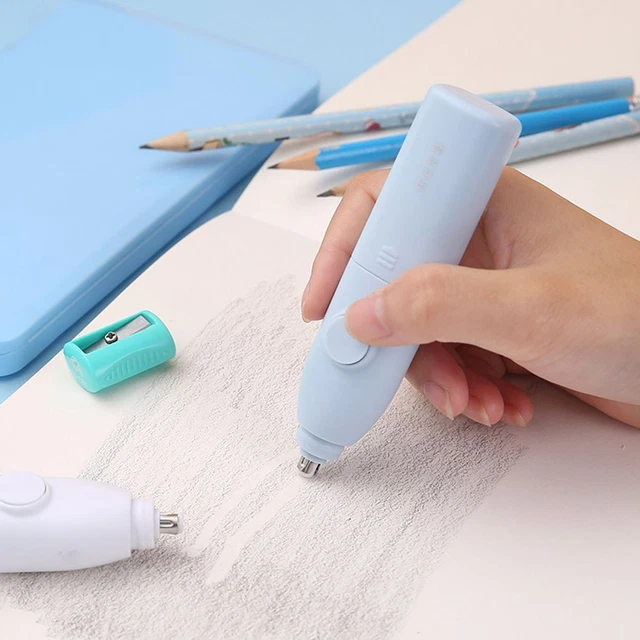 Sketch Kits Electric Eraser Pen Refill Erasers Students Supplies School Office