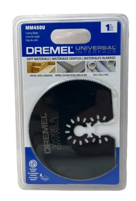 DREMEL UNIVERSAL 3 in. Wood/ Drywall Cutting Oscillating Multi Tool ...