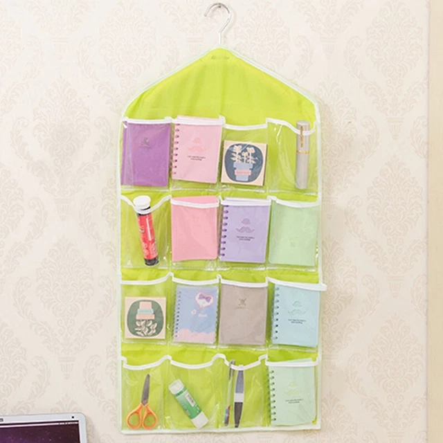 Porte-chaussures Over the Door avec 16 poches pour le stockage et l'organisation