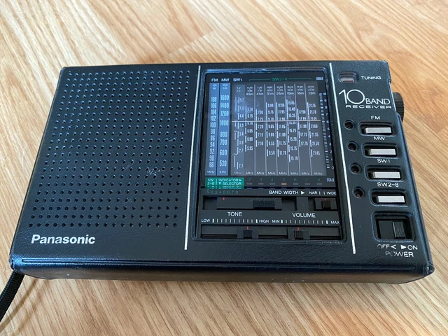 PANASONIC RF-B50 10 Band Receiver Shortwave Super Heterodyne Radio 