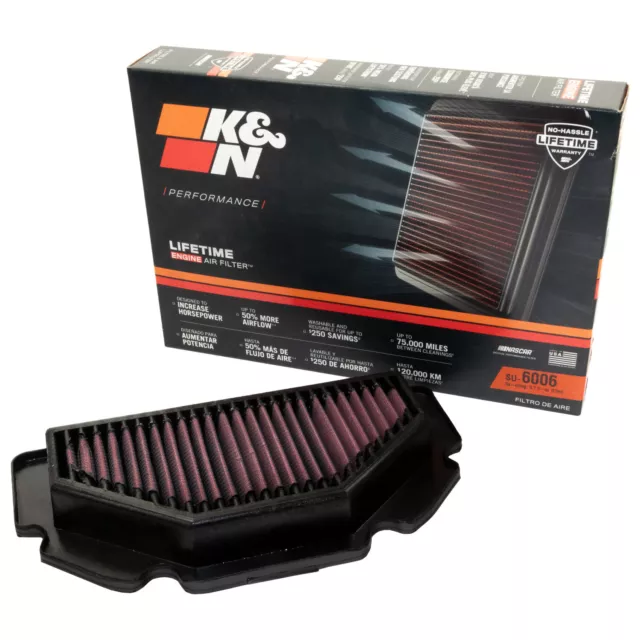 Luftfilter Luft Filter K&N SU-6006 für Suzuki GSR 600 GSR 750 GSX-S 750 2006-21