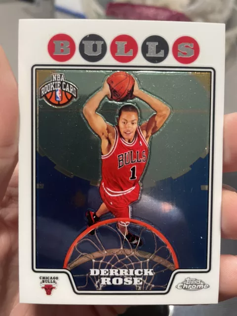 2008 Derrick Rose Rookie Topps Chrome Rookie Card 🔥 Chicago Bulls