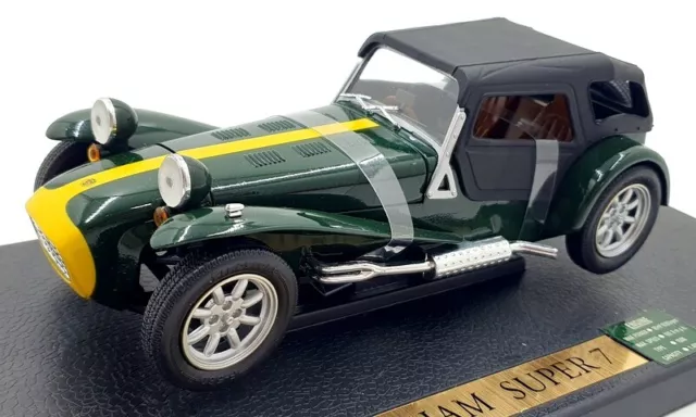 Anson 1/18 Scale Diecast 30317-W - Lotus Super Seven 1957-73 Caterham Green