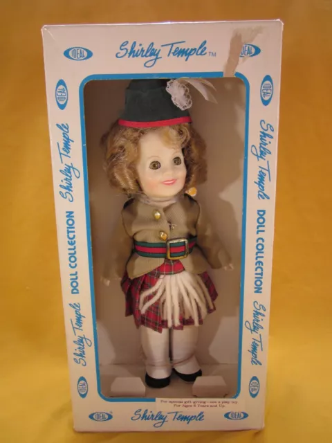 Vintage Shirley Temple Doll "Wee Willie Winkie" by Ideal 1982 CBS Toys with box