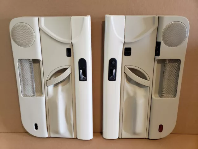 OEM 98-10 Volkswagen Beetle Door Panels Beige/Tan Driver & Passenger Pair Set