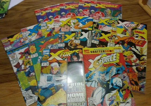 X-Force 1 -25, Annual 1 Domino (individual issues)