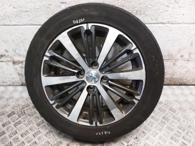 PEUGEOT 208 16 Inch Alloy Wheels With Tyres 6.0J16 Ch4-23 £79.99 -  PicClick UK