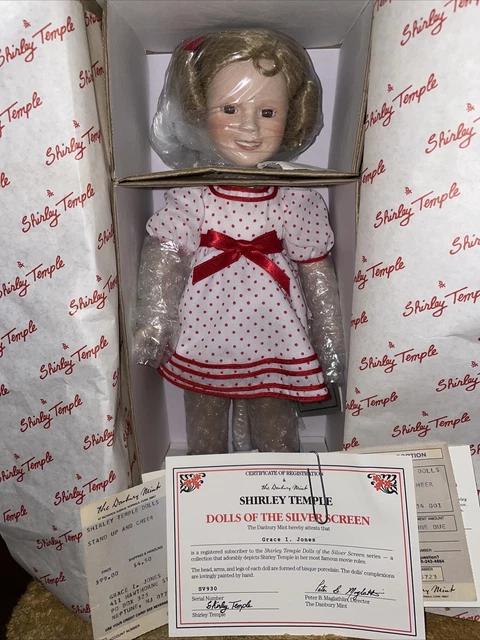 Danbury Mint Shirley Temple Dolls of the Silver Screen Stand Up And Cheer NRFB
