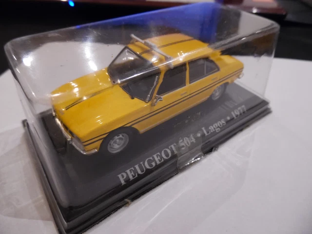 1/43ième – TAXI DU MONDE – PEUGEOT 504 – Lagos  - 1977