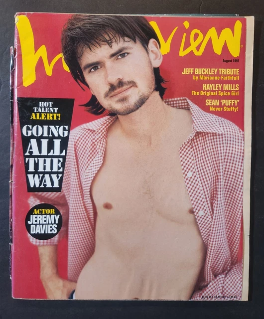 Andy Warhol's Interview Magazine Aug 1997 Jeremy Davies - Fashion ~ Art ~ Music