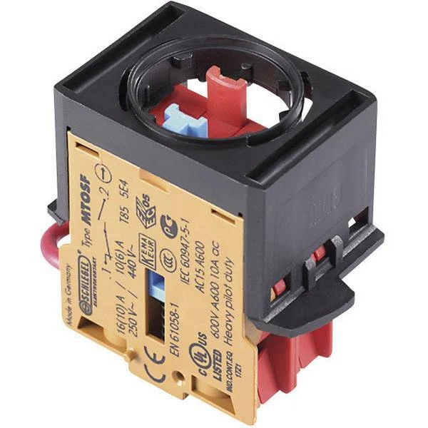 Schlegel mhtosf elemento di contatto 1 nc momentaneo 250 v/ac pz