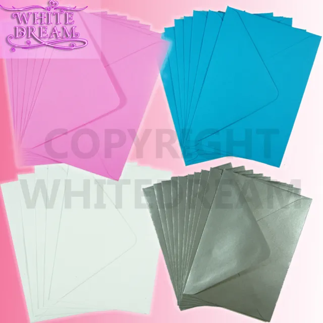 C6 Envelopes - for A6 Greeting Cards | 100GSM Premium Quality | 114 x 162mm