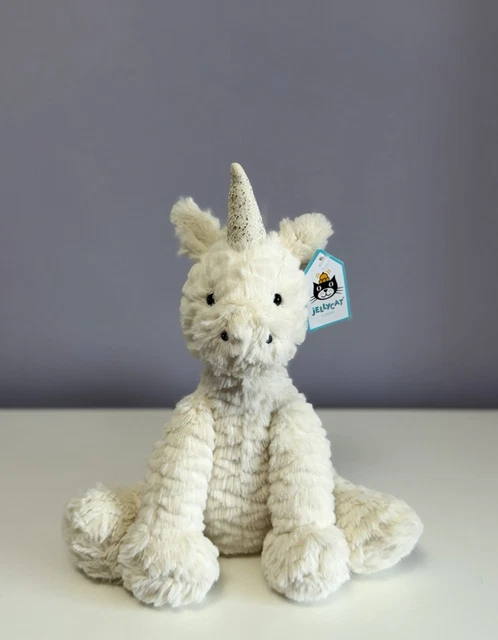 JELLYCAT RETIRED MEDIUM Fuddlewuddle Unicorn BNWT New With Tags 