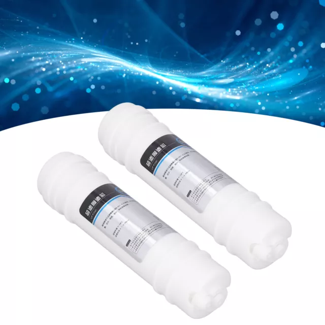 2x 10in Quick Connect Water Filter Hollow Fiber Ultra Filtration Filter Cartrid✈