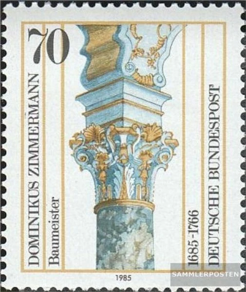 BRD (BR.Deutschland) 1251 (kompl.Ausgabe) postfrisch 1985 D.ominikus Zimmermann