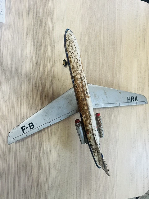 Ancien jouet JOUXTRA - AVION AIR FRANCE F-BHRA -caravelle -vendu en l