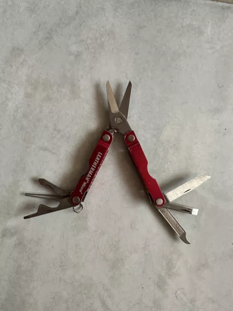 Forbice Multiuso LEATHERMAN MICRA - Rosso - 10 strumenti - Leatherman