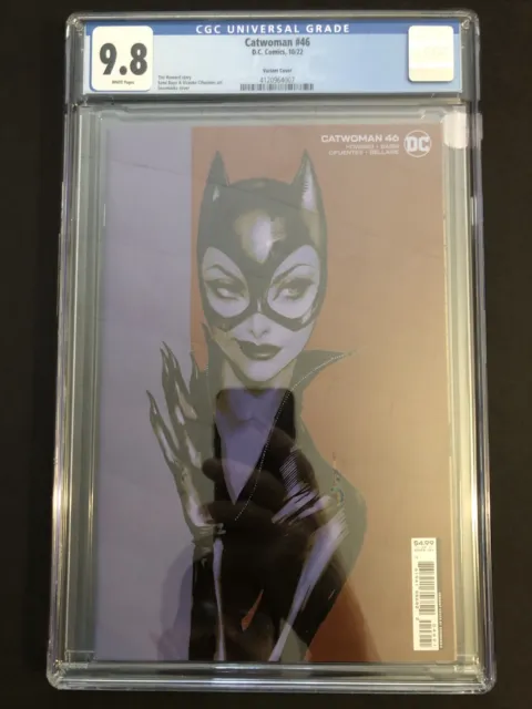 Catwoman #46 10/22 DC Comics CGC Graded 9.8 Sozomaika Cover
