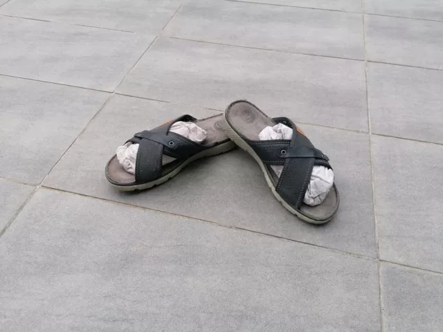 Pantolette Sandale von BAMA * Barfußschuh * Gr 42 * Freizeitschuh Urlaub