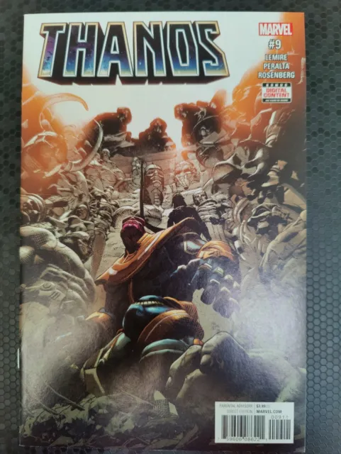 Thanos #9 VF/NM UNREAD 💎 | Jeff Lemire | 1st Print Marvel Comics (2017) 🔥