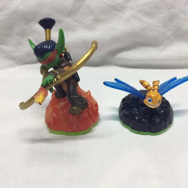 Skylanders Action Figure 2 Pack  | Flamesinger & Sparx | Spyro's Adventures
