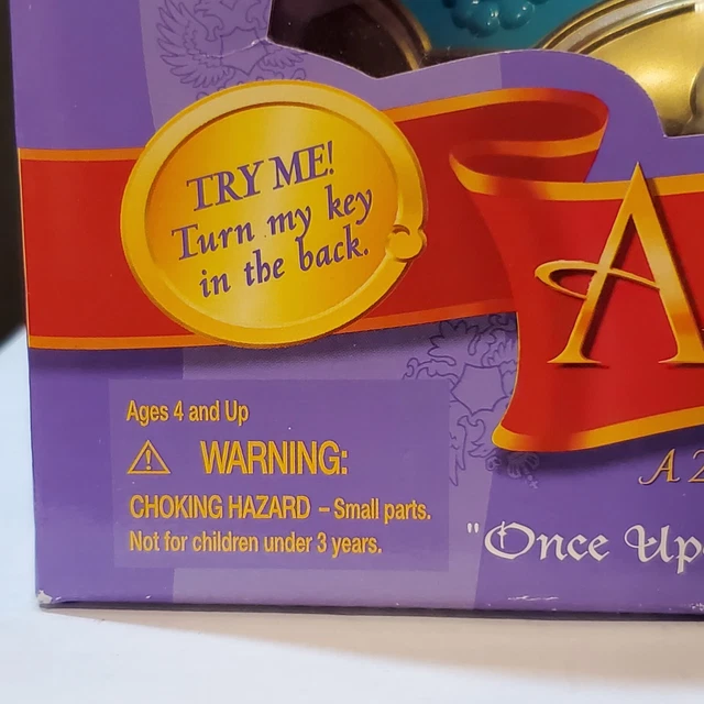 DISNEY ANASTASIA ONCE Upon A December Music Box 1997 Galoob Rare