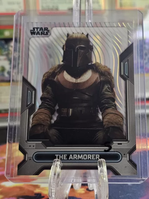The Armorer 2023 Star Wars NYCC Exclusive Topps Hi Tek