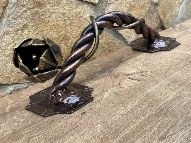 Barn Door Handle Door Handle Wrought Iron Door Handleiron Door Handleforged