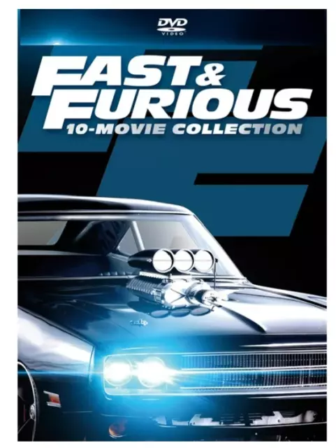 Fast and Furious 10-Movie Collection DVD Region 1-US