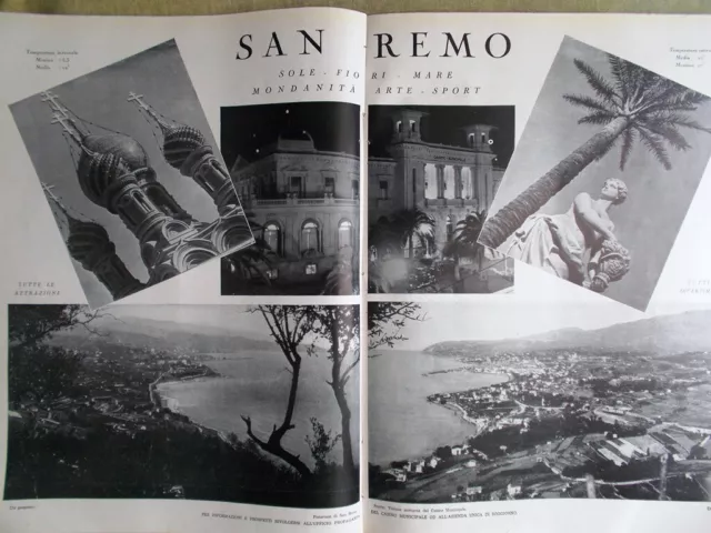 L'Illustrazione Italiana 28 Luglio 1935 Carducci Gondola Capri Adriatico Sicilia 3