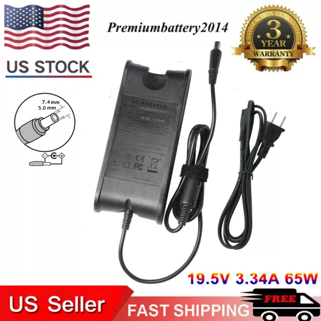 AC Adapter for Dell Inspiron 15R M5030 N4010 N5010 Battery Charger Power Cord