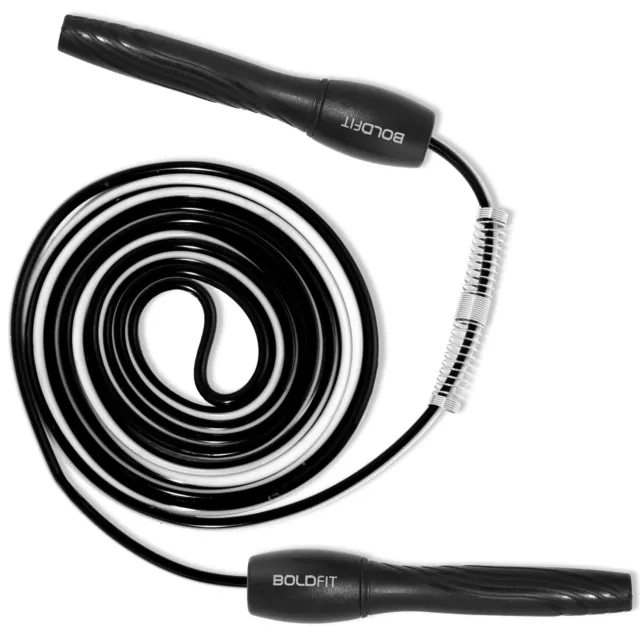 Boldfit Skipping Rope Sports Fitness Exercise For Men And Women, 2.8 Meter