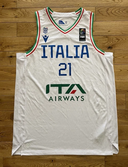 Maillot De Basket Vintage Fortitudo Bologna - Occasion - Style Rétro - Fabriqué En Italie