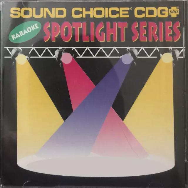 Various USED Sound Choice Spotlight Series Karaoke CDG ($45 Each) Out Of Print