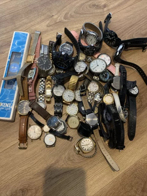 job lot  of Watches Sold As Spares Or Repair